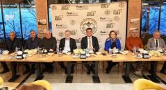 Giresun’da muhtarlar iftar programında bir araya geldi