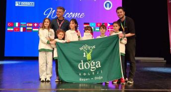 Giresun Doğa Koleji robotikte Türkiye’ye damga vurdu